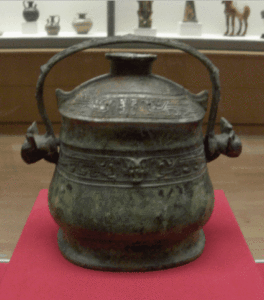 Arte cinese - vaso rituale appartenente al periodo della dinastia Shang