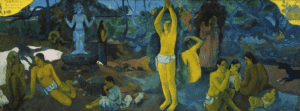 Gauguin: Da dove veniamo?olio su tela