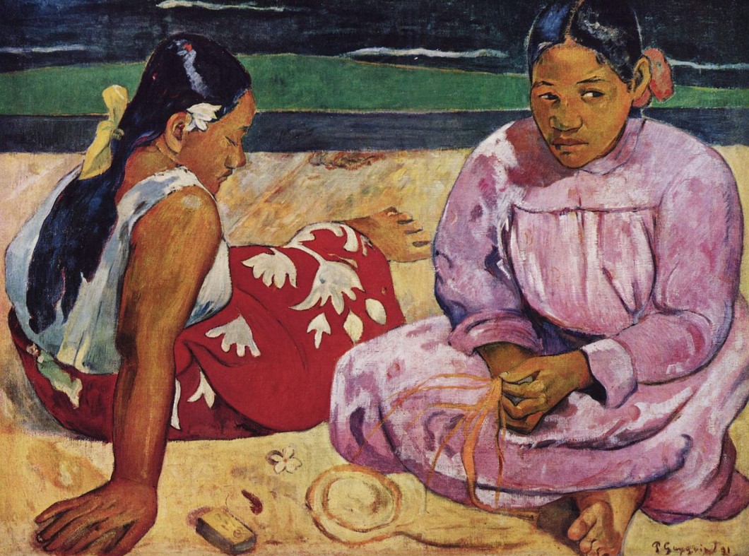 Paul Gauguin: Due Tahitiane, anno 1891 olio su tela, 69×91,5 cm. Museo d'Orsay, Parigi
