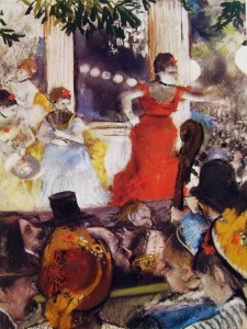 Al Café Concerto “Les Ambassadeurs”, 37 x 27 cm. Musée des Beaux Arts, Lione.