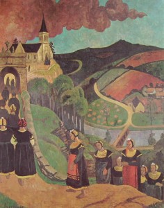 Paul Serusier: Notre Dame de Portes, olio su tela