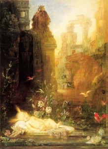 Moreau: Mosè bambino, 1878