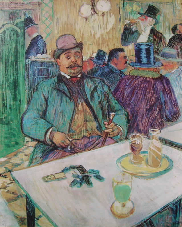 Toulouse-Lautrec: Il signor Boileau al caffè
