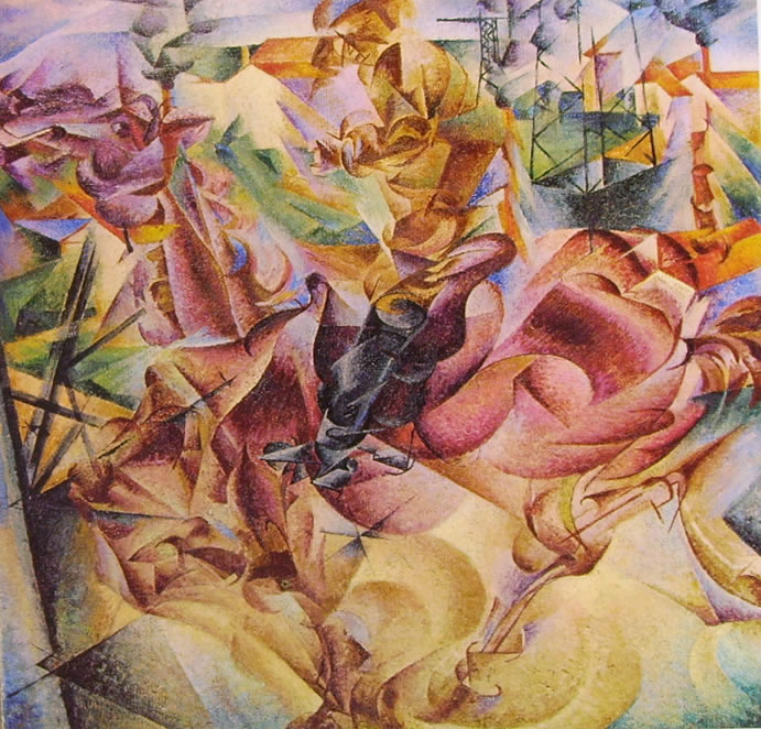 Umberto Boccioni: Elasticità (Collezione Jucker)