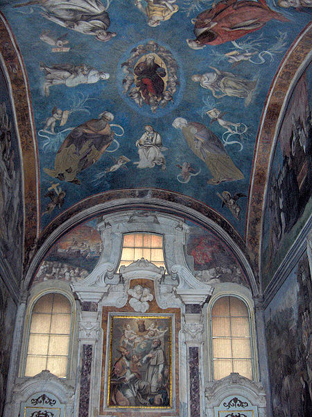 Volta della Cappella della Croce in San Frediano, Lucca 