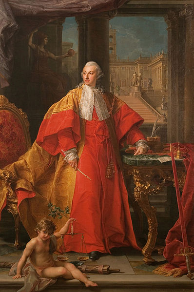 Batoni Girolamo Pompeo: Ritratto del principe Abbondio Rezzonico