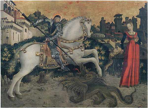 San Giorgio, il drago e la principessa