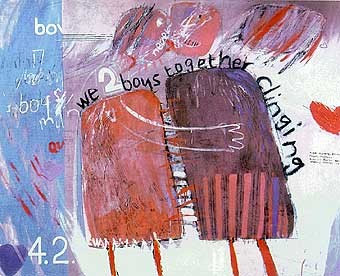 Hockney David: We Two Boys Together Clinging