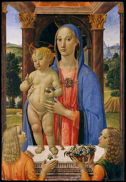 Madonna col Bambino e angeli