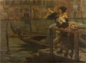 Alessandro Milesi: La traversata o La partenza del marinaio, 1901 (Fondazione Cariplo)