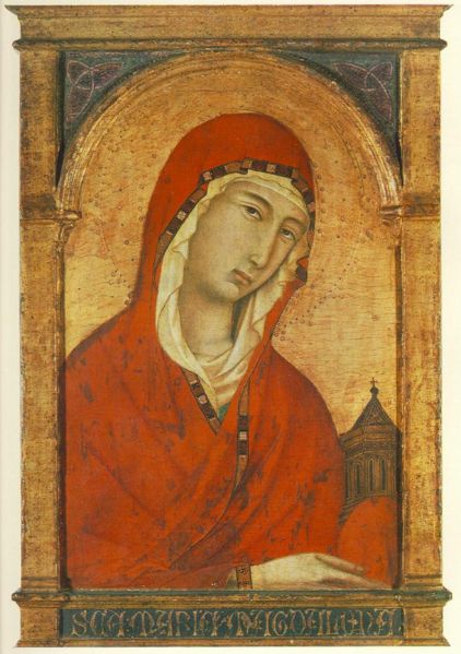 Santa Maddalena, 44.2 x 29.1 cm, Monaco di Baviera, Alte Pinakothek , (intorno al 1320)