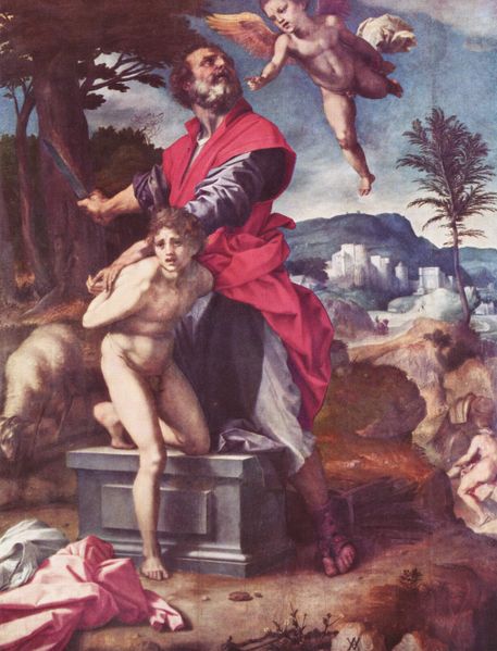 Il sacrificio di Isacco, Dresda, Gemäldegalerie