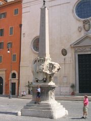 Bernini: obelisco della minerva