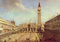 Canaletto: Piazza S Marco