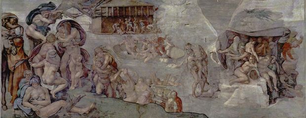 Michelangelo diluvio universale