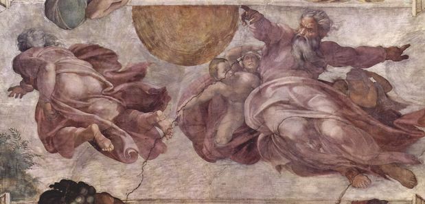 Michelangelo_creazione degli astri