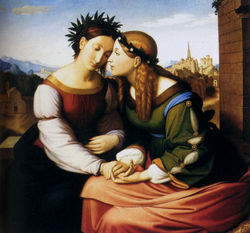 Friedrich Overbeck, Italia e Germania, anno1811, Monaco di Baviera, Neue Pinakothek