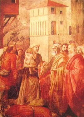 L'elemosina di S. Pietro: Masaccio