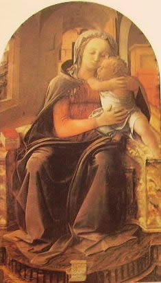 Madonna col bambino: Filippo lippi