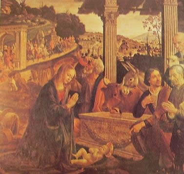Natività: Domenico Ghirlandaio, Firenze S. Trinità