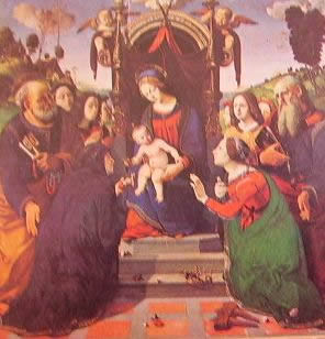 Madonna e santi: Piero di Cosimo, Pinacoteca Ospedale degli Innocenti