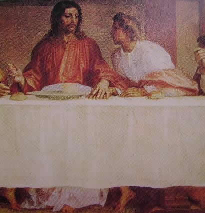 L'ultima cena (particolare) 1511-27: Andrea del Sarto, Cenacolo S. Salvi Firenze