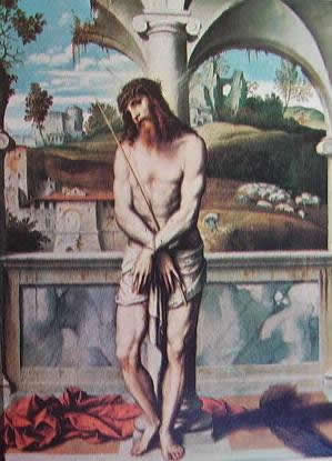 Gesù alla colonna 1530: Moretto, Napoli Museo Nazionale di Capodimonte