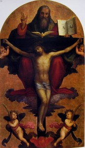 Trinità, cm. 232 x 132, Galleria dell’Accademia, Firenze.