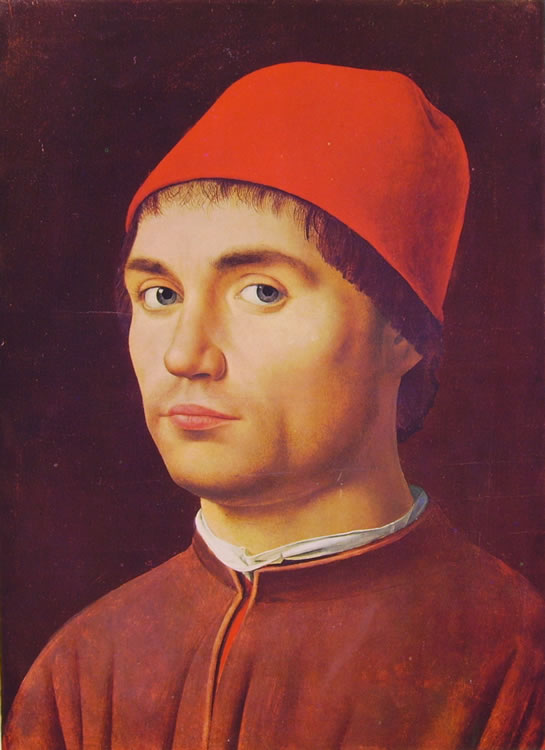 Antonello da Messina: Ritratto d'uomo (Londra).