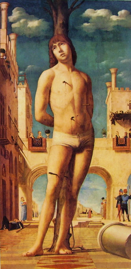 Antonello da Messina: San Sebastiano (di Dresda).