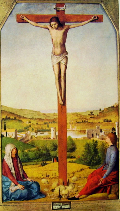 Antonello da Messina: La crocifissione (di Londra).