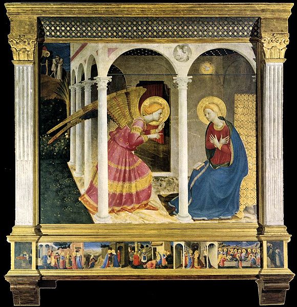 Beato Angelico: Pala dell'Annunciazione
