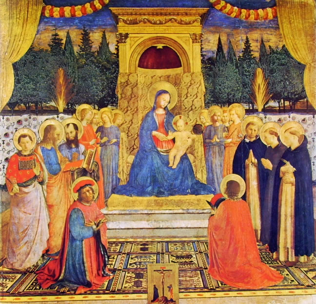 Beato Angelico: Pala di San Marco - tavola principale