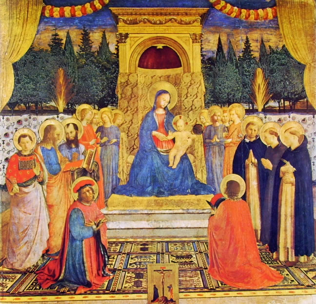 Beato Angelico: Pala di San Marco - tavola principale