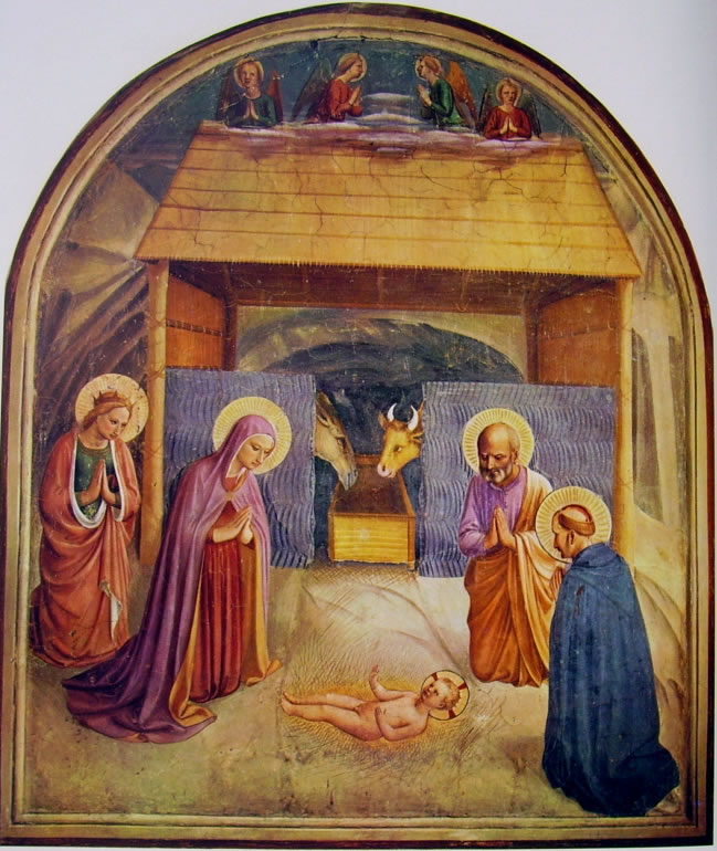 Beato Angelico: Beato Angelico: Affreschi di San Marco - Natività