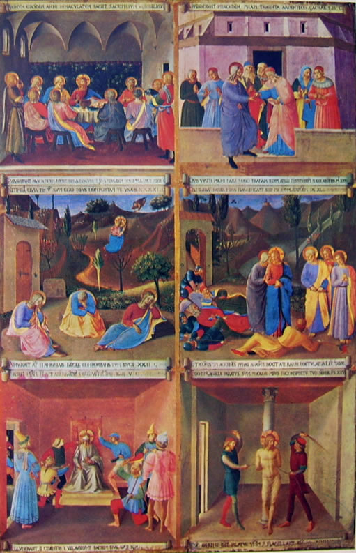 Beato Angelico: Armadio degli argenti - uno sportello dipinto