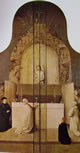 Esterno -ante chiuse, cm. 138 x 66, Prado, Madrid.