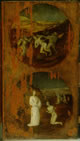 Hieronymus Bosch: Trittico del diluvio - colui che si perde e che si salva