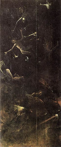 Hieronymus Bosch: La caduta dei dannati