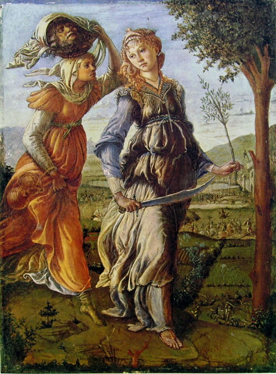 Il Botticelli: Il ritorno di Giuditta a Betulia