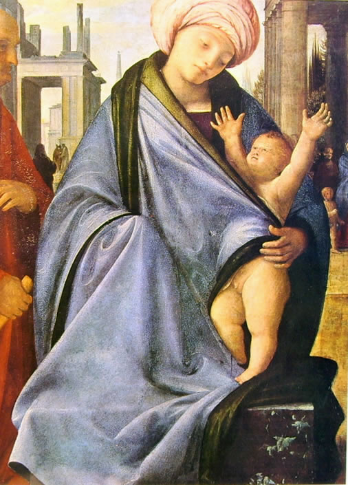   Sacra Famiglia, Pinacoteca di Brera, Milano.