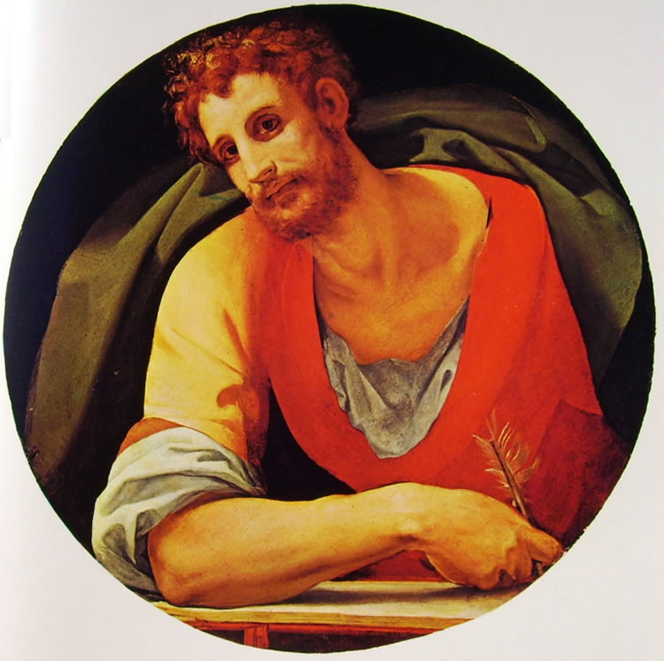 Il Bronzino: Gli Evangelisti di Santa Felicita (San Marco)
