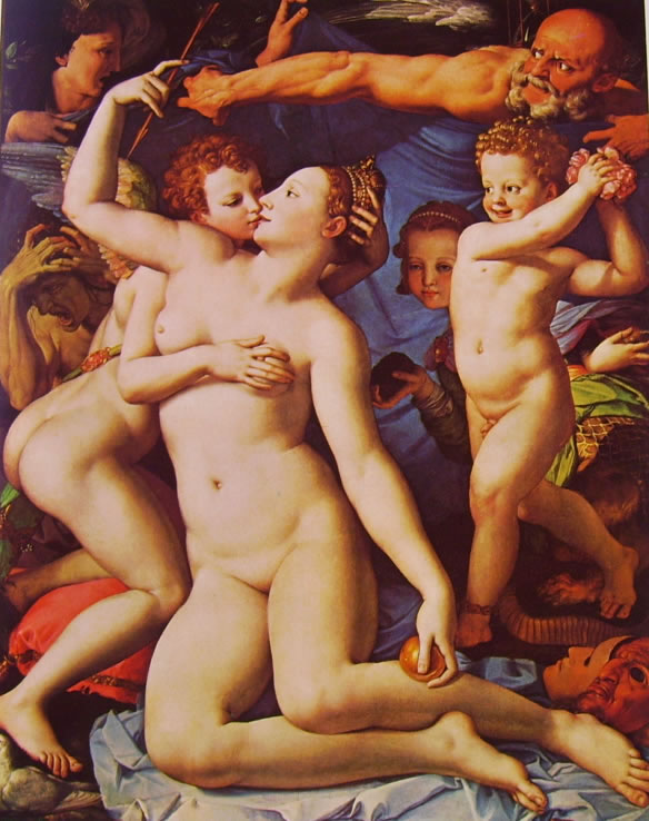 Il Bronzino: Allegoria del Trionfo di Venere 