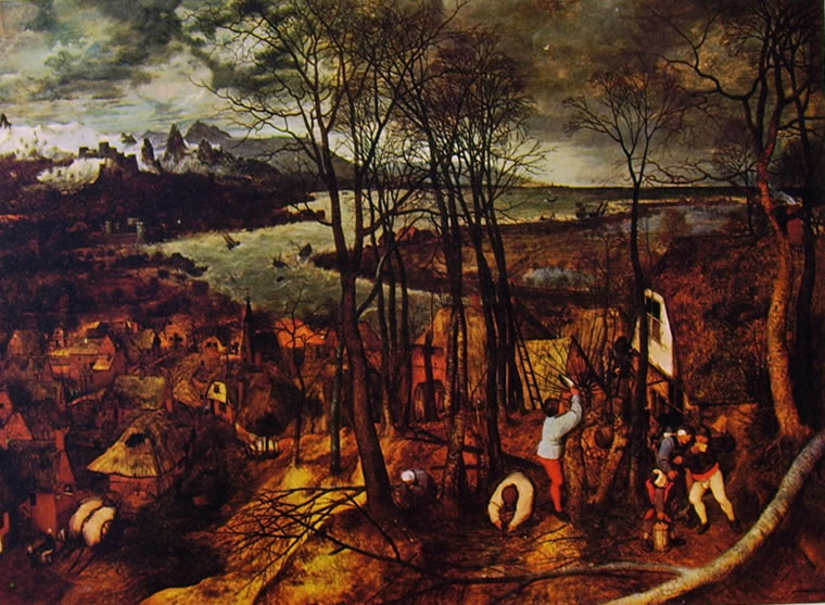 Pieter Bruegel: Giornata buia, o Giornata nuvolosa (Kunsthistorisches Museum)