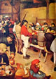 22 Bruegel - Particolare parte sinistra del banchetto nuziale