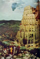 La grande torre di Babele (particolare sinistro)