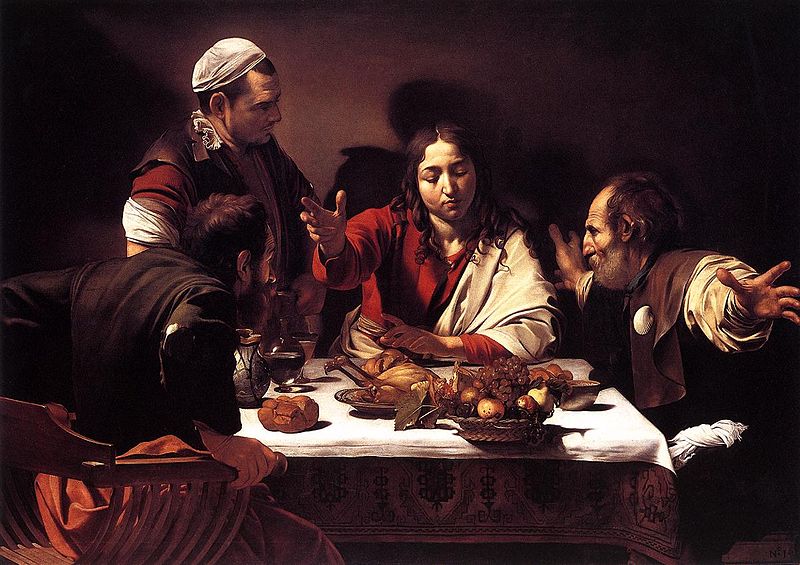 Cena in Emmaus (Londra) di Caravaggio