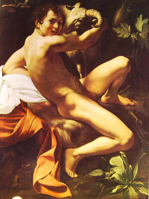 Il Caravaggio: San Giovanni Battista (Musei Capitolini)