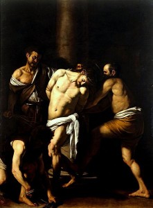 Caravaggio: La flagellazione di Cristo