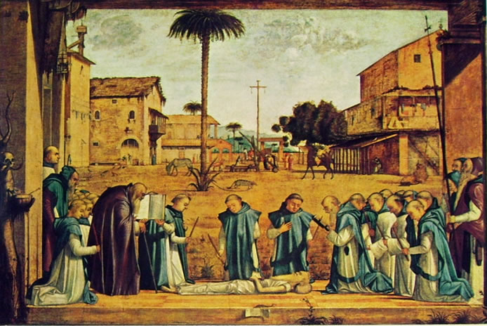 Carpaccio: I funerali di San Gerolamo